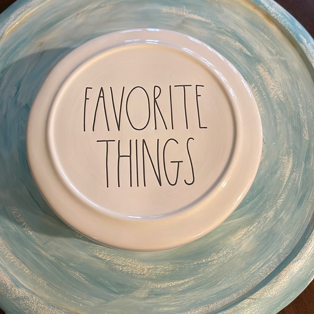 Rae Dunn FAVORITE THINGS Trinket/Jewelry Box